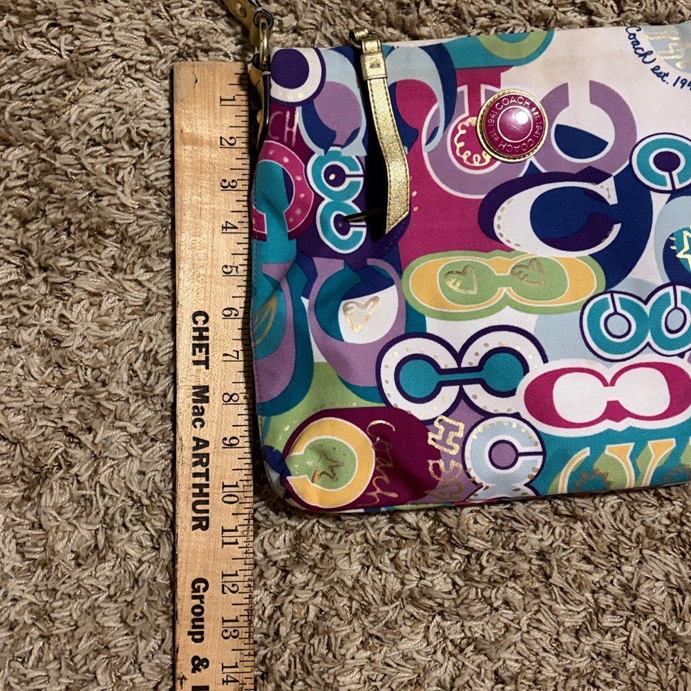 Coach Multicolor Crossbody Bag Poppy - Picture 8 of 8